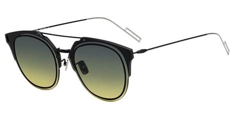 Dior DIOR COMPOSIT 1.F Asian Fit 2M2/8Z Black Sunglasses 